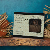 Photo Plaque de reconnaissance de l'enseignant de danse (Côté)