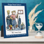 Photo Plaque de reconnaissance ou de récompense du gardi (Côté)