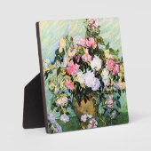 Photo Plaque de roses roses Van Gogh (Recto)