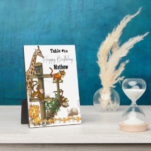 Photo Plaque de table avec Animaux sauvages de l'Eau