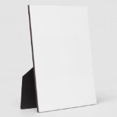 Photo Plaque de table avec chevalet (Côté)