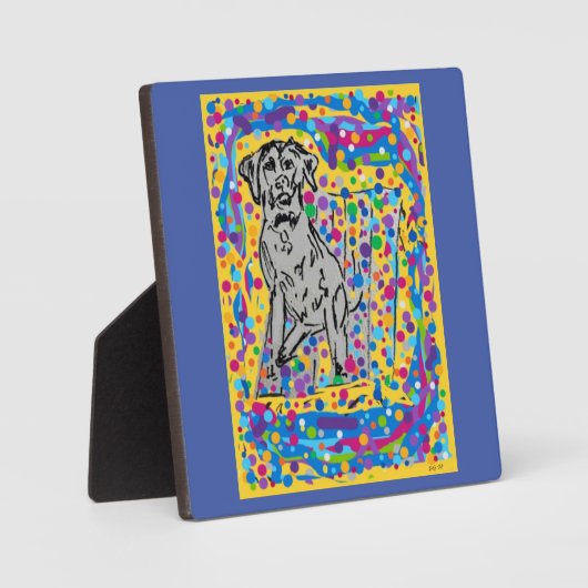 Photo Plaque de table avec chevalet (Recto)