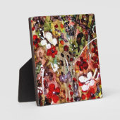 Photo Plaque de table avec chevalet Original unique Flor (Recto)