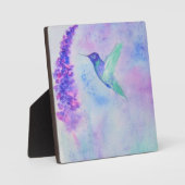 Photo Plaque de table avec colibri d'Aise (Recto)