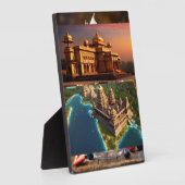 Photo Plaque de table avec Easel (Côté)