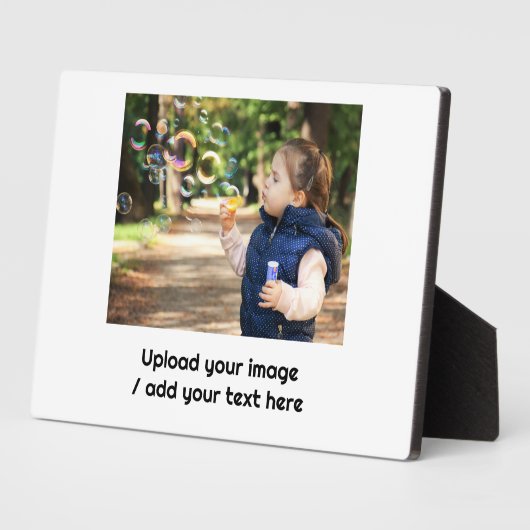 Photo Plaque de table avec Easel (Côté)