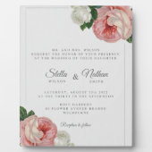 Photo Plaque de table avec Easel (Devant)