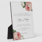 Photo Plaque de table avec Easel (Côté)