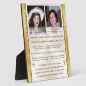 Photo Plaque de table avec Easel (Côté)