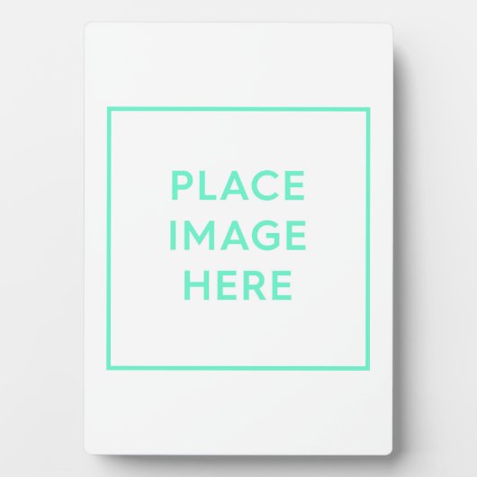Photo Plaque de table avec Easel (Devant)