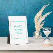 Photo Plaque de table avec Easel (Côté)