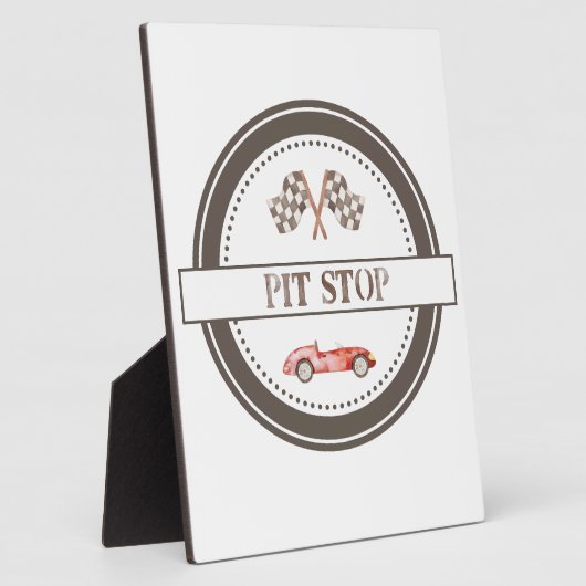 Photo Plaque de table avec Easel (Côté)