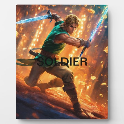 Photo Plaque de table avec Easel (Devant)