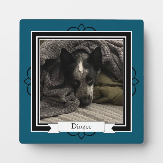 Photo Plaque de table avec Easel (Devant)