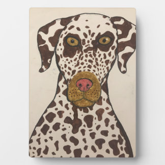 Photo Plaque de table avec image de Dalmatien
