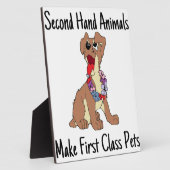 Photo Plaque de table d'animaux de seconde main avec de (Côté)