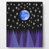 Photo Plaque de table Moon Starlight avec Easel (Devant)