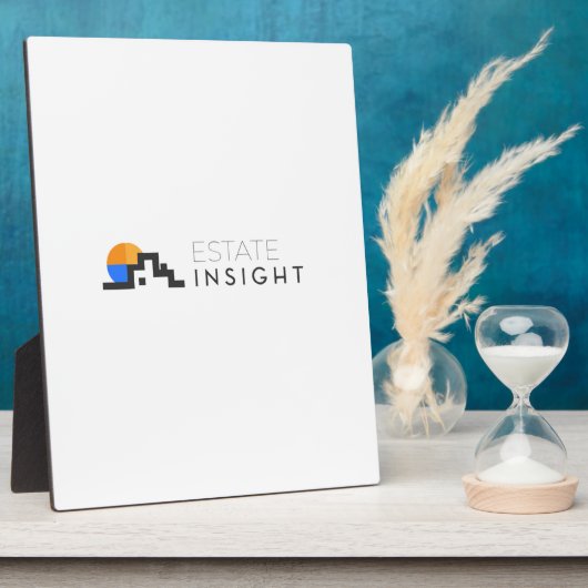 Photo Plaque de table verticale avec Easel (Côté)