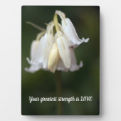 Photo Plaque de table Words of Wisdom avec Easel (Devant)