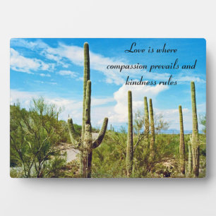 Photo Plaque de table Words of Wisdom avec Easel