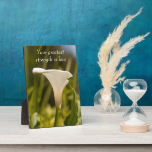 Photo Plaque de table Words of Wisdom avec Easel