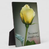 Photo Plaque de table Words of Wisdom avec Easel (Côté)