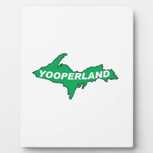 Photo Plaque de table Yooper avec l'Easel