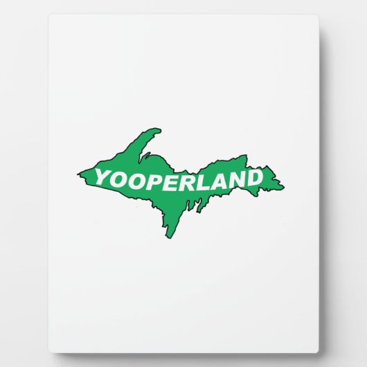 Photo Plaque de table Yooper avec l'Easel (Devant)