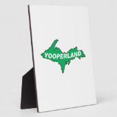 Photo Plaque de table Yooper avec l'Easel (Côté)