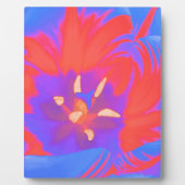 Photo Plaque de tulipe fluorescente (Devant)