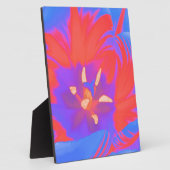 Photo Plaque de tulipe fluorescente (Côté)