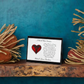 Photo Plaque d'engagement MDF (Côté)