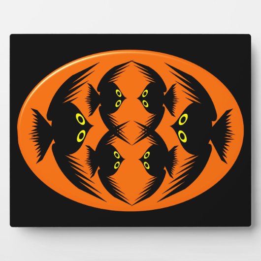 Photo Plaque des corbeaux d'Halloween (Devant)