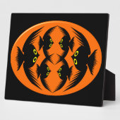 Photo Plaque des corbeaux d'Halloween (Côté)