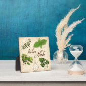 Photo Plaque d'herbes italiennes (Insitu)