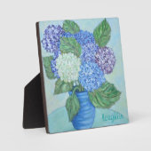 Photo Plaque d'Hydrangea (Recto)