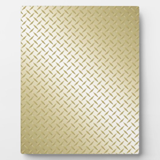 Photo Plaque diamant d'or (Devant)