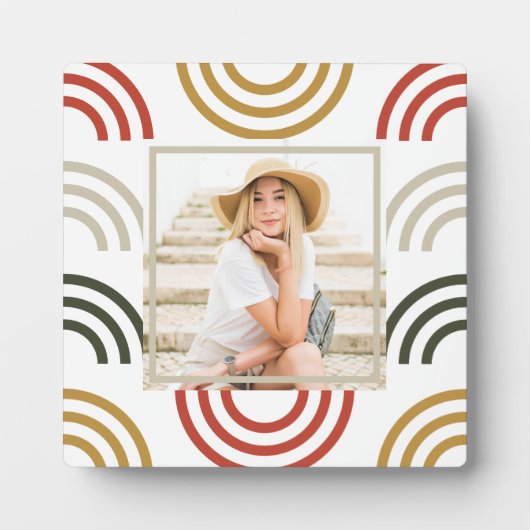 Photo Plaque d'impression en acrylique Rainbow (Devant)