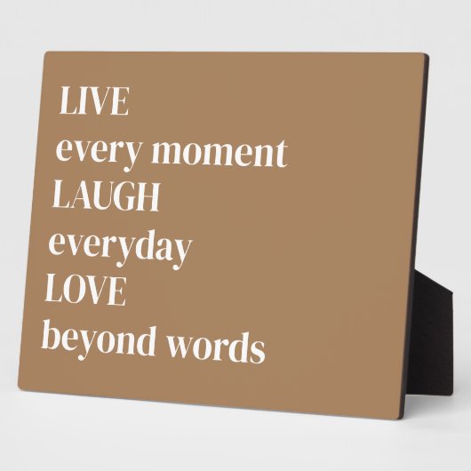 Photo Plaque d'inspiration (Côté)