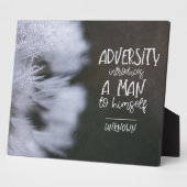 Photo Plaque d'inspiration de l'université (Côté)