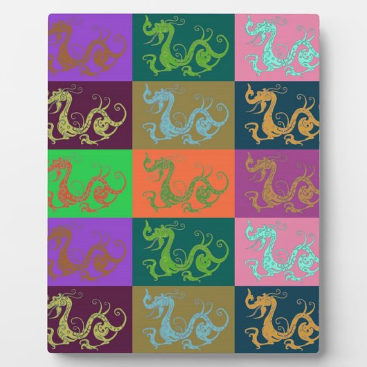 Photo Plaque Dragons (Devant)
