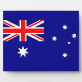 Photo Plaque drapeau australien (Devant)