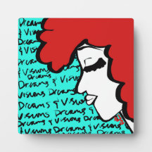 Plaque Dreams & Visions avec Easel