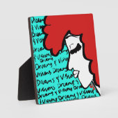 Photo Plaque Dreams & Visions avec Easel (Recto)