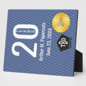 Photo Plaque du 20e anniversaire de l'employé (Côté)