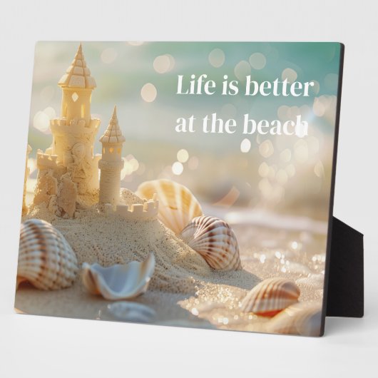 Photo Plaque du château de Sandcastle (Côté)