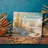Photo Plaque du château de Sandcastle (Côté)