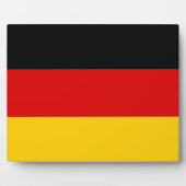 Photo Plaque du drapeau allemand (Devant)