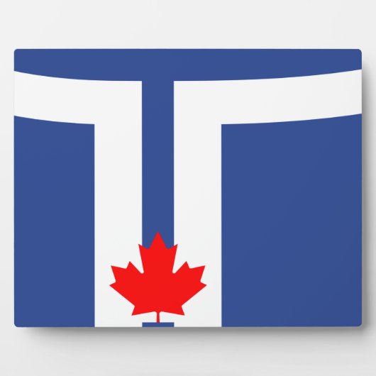 Photo Plaque du drapeau de Toronto (Devant)