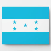 Photo Plaque du Drapeau du Honduras (Devant)